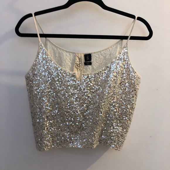 Vintage Juicy Couture Sequin Crop Top - Picture 2 of 4